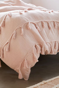 Bungalow Netted Trim Duvet Cover