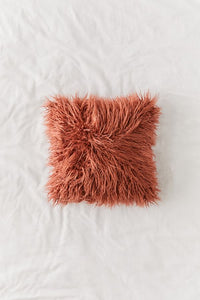 Mila Faux Fur Throw Pillow